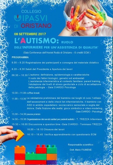 L&#039;autismo: ruolo dell&#039;Infermiere per una assistenza di qualità