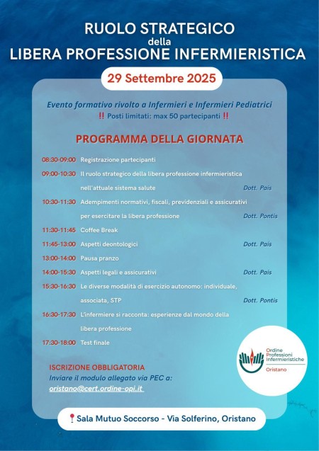 RUOLO STRATEGICO della LIBERA PROFESSIONE INFERMIERISTICA